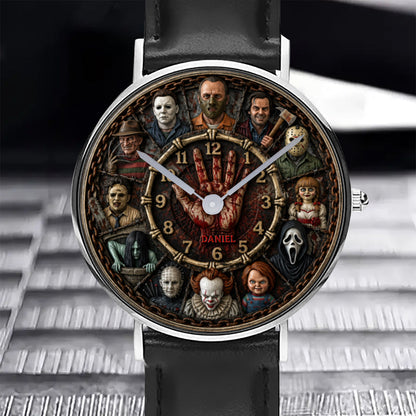 Scary Time - Personalized Horror Character Hand Watch