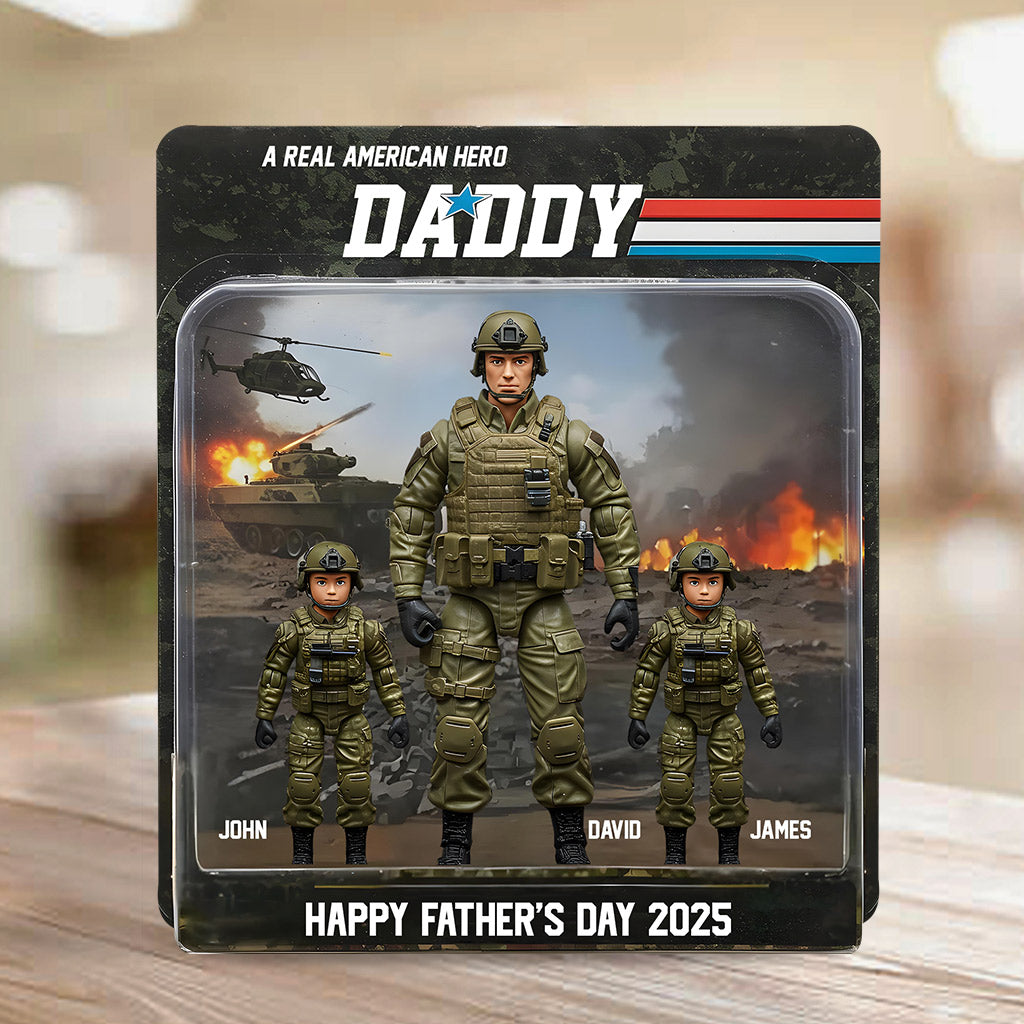 Dad’s Victory Blaster - Personalized Father Custom Shaped Acrylic Plaque