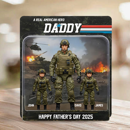 Dad’s Victory Blaster - Personalized Father Custom Shaped Acrylic Plaque
