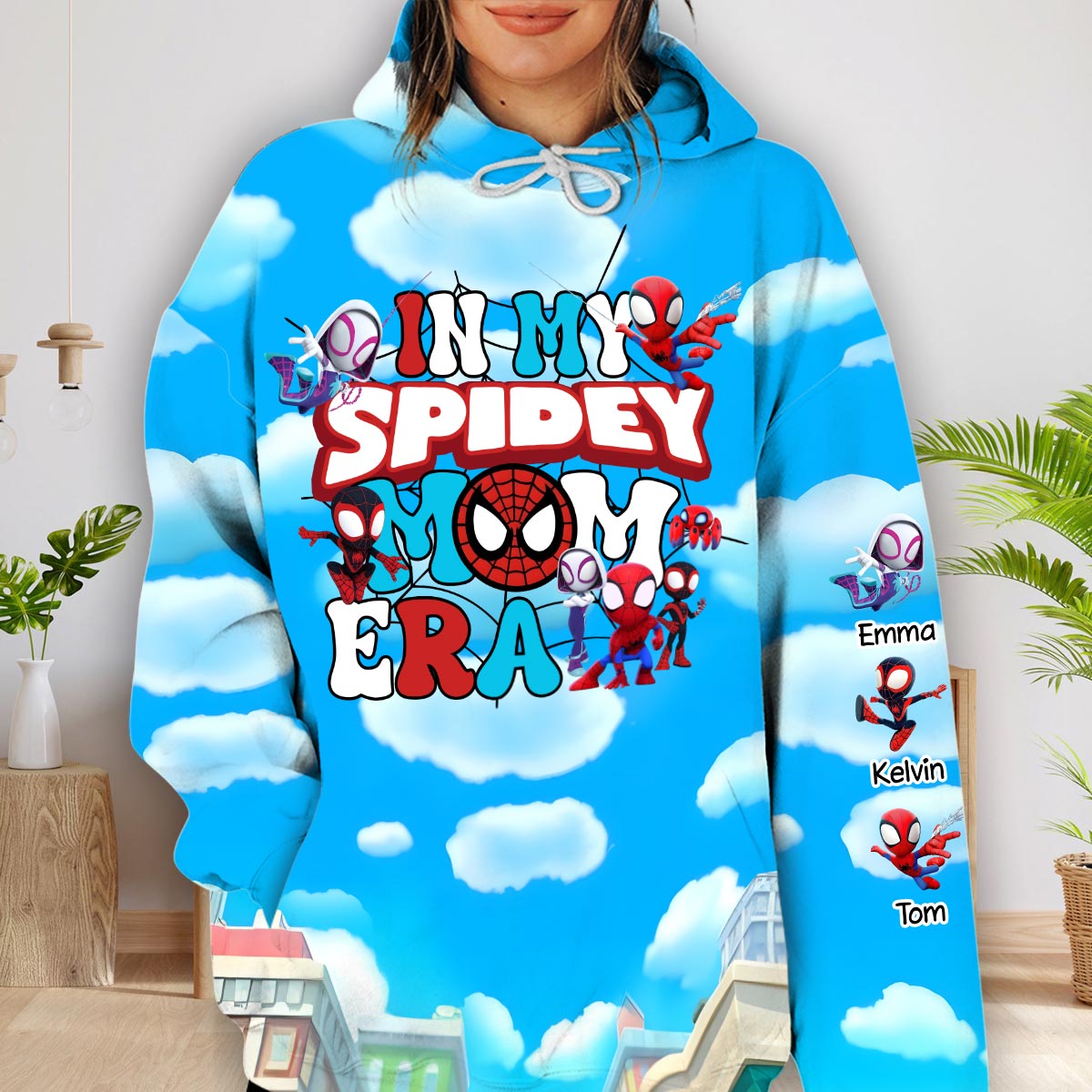 Spider Mom - Personalized Mother All Over Shirt