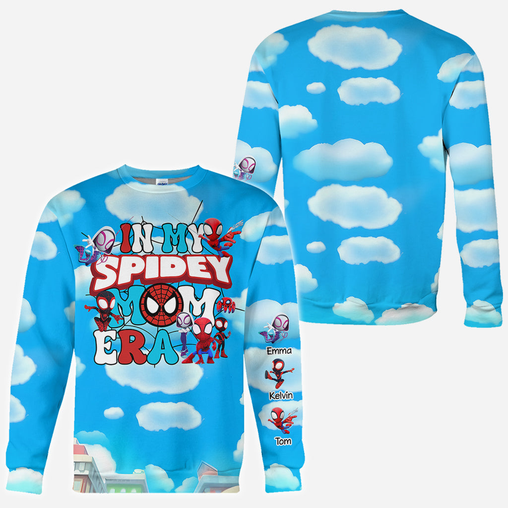 Spider Mom - Personalized Mother All Over Shirt