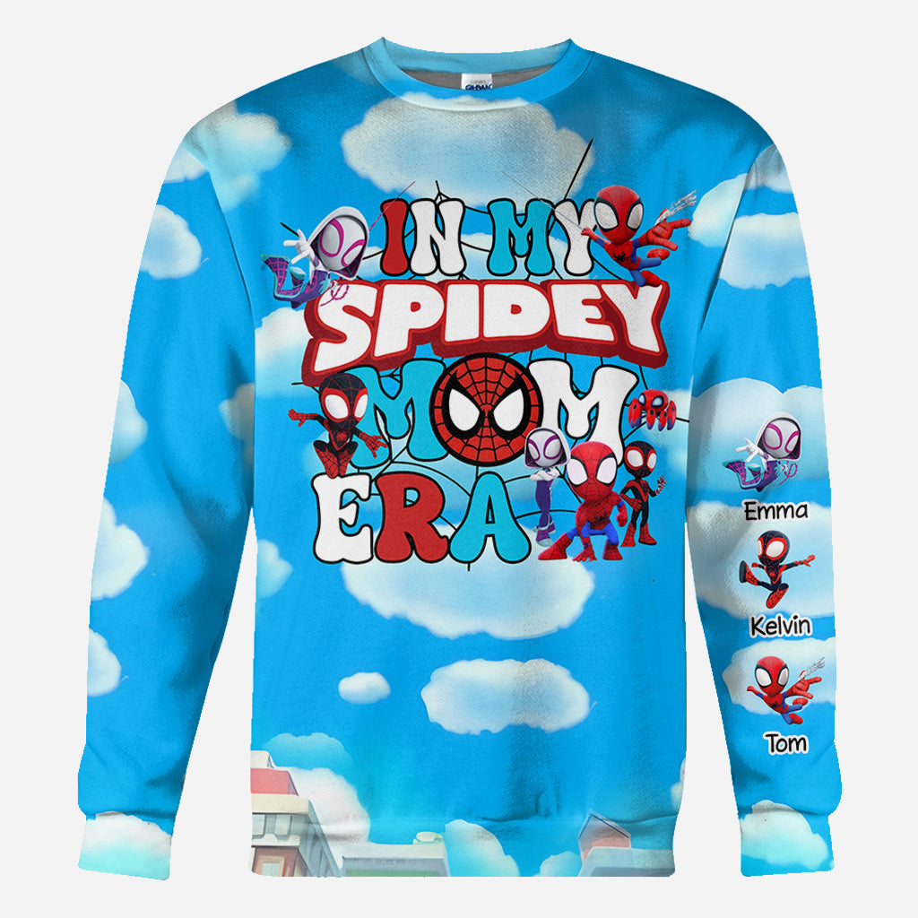 Spider Mom - Personalized Mother All Over Shirt