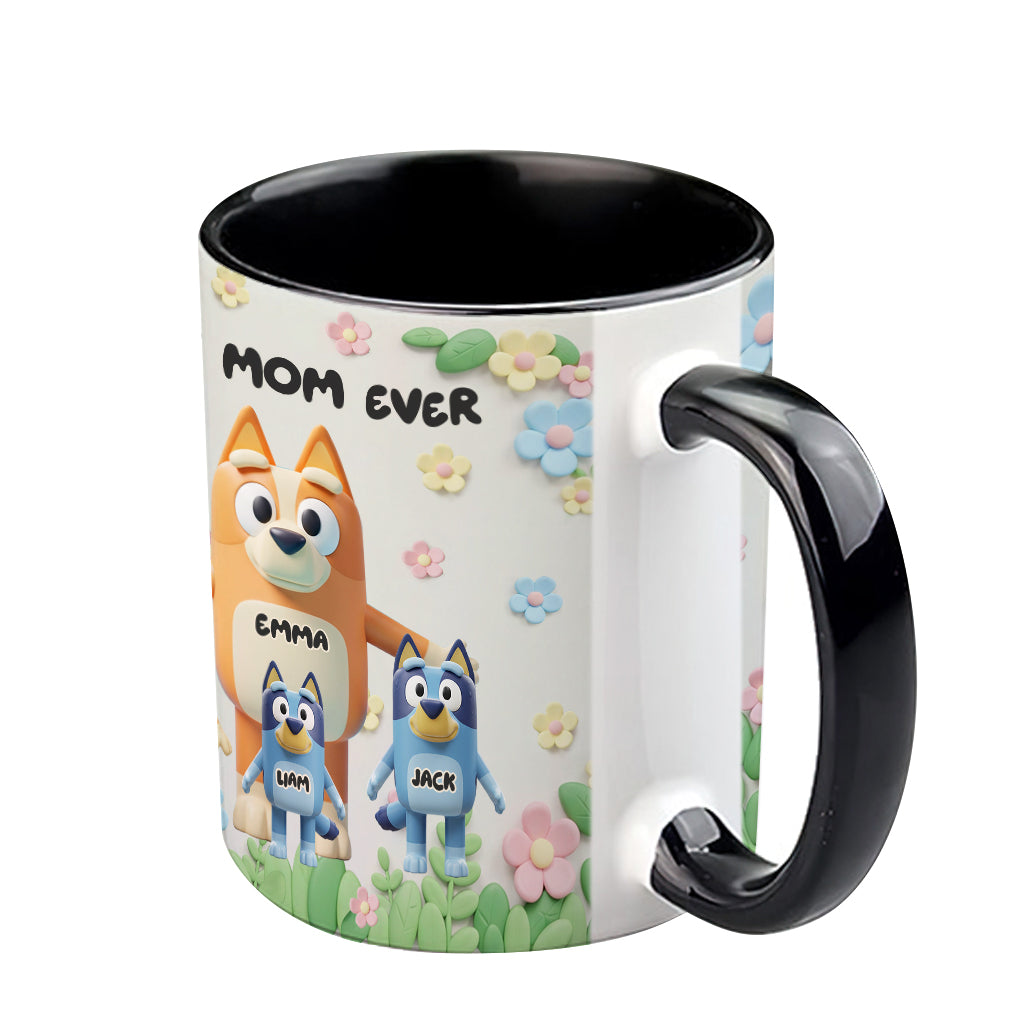 Best Mom Ever - Personalized Mother Accent Mug