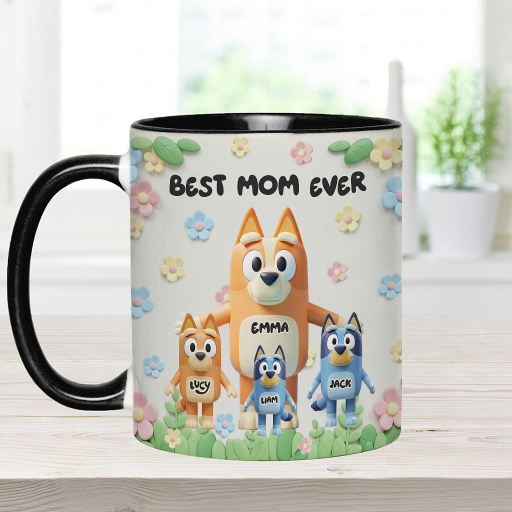 Best Mom Ever - Personalized Mother Accent Mug