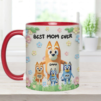 Best Mom Ever - Personalized Mother Accent Mug