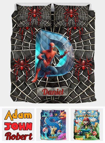 It's On My List - Personalized Kid Quilt Set