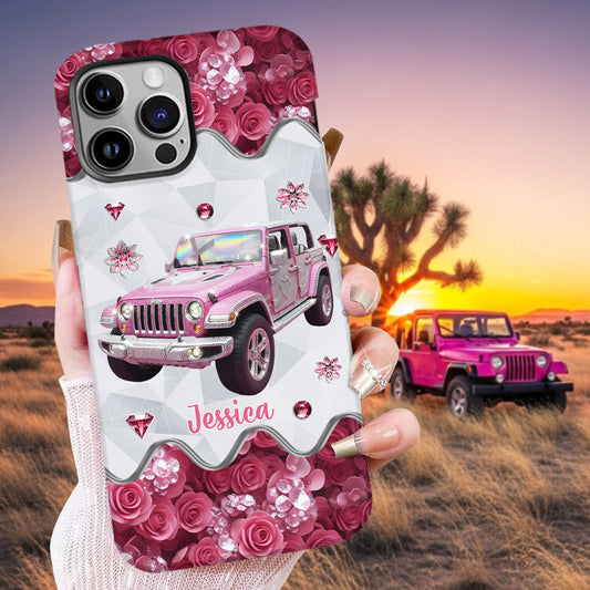 Glitter Car - Personalized Car Full Print Phone Case