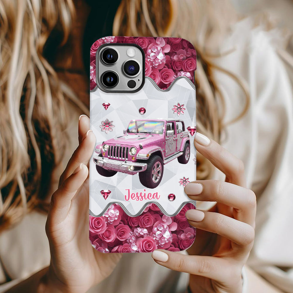 Glitter Car - Personalized Car Full Print Phone Case