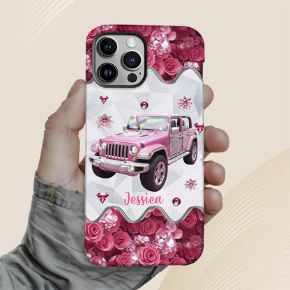 Glitter Car - Personalized Car Full Print Phone Case