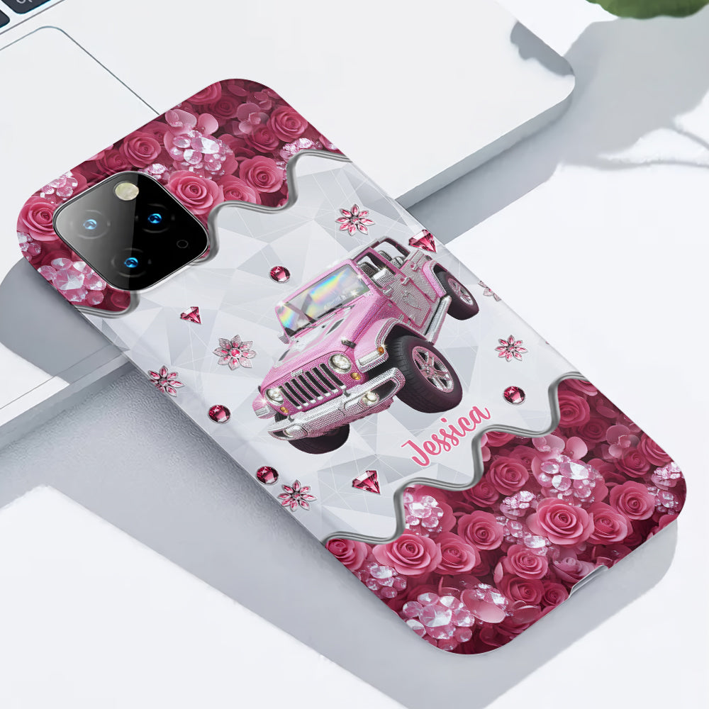 Glitter Car - Personalized Car Full Print Phone Case