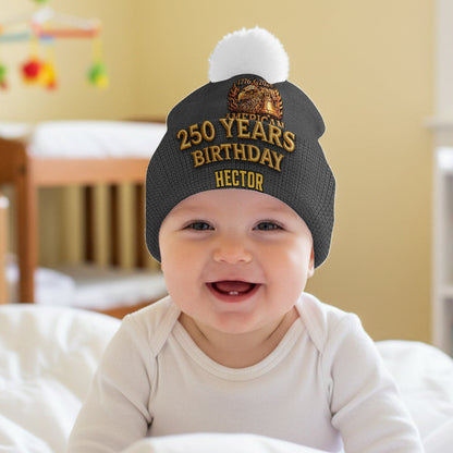 U.S. 250th Anniversary - Personalized Patriot Beanie Hat