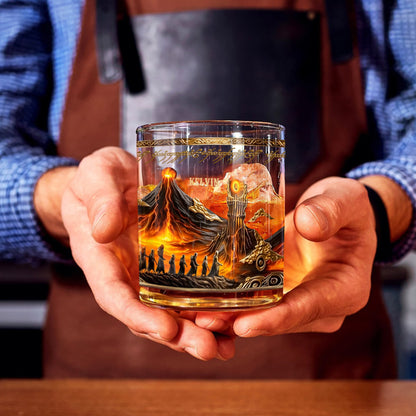 The One Glass to Rule Them All - Personalized The Dark Lord Whiskey Glass