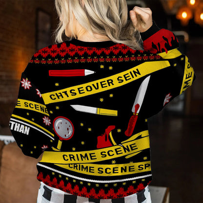 Is A Holoday Just Like Any Other... Or Was It? - Personalized Ugly Sweater