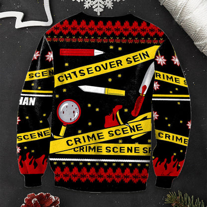 Is A Holoday Just Like Any Other... Or Was It? - Personalized Ugly Sweater