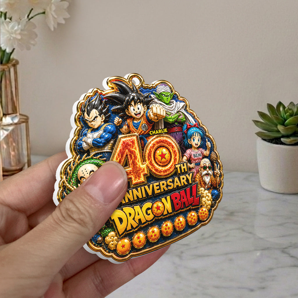 Dragon Ball 40th Anniversary - Personalized Seven Balls Premium 3D Ornament