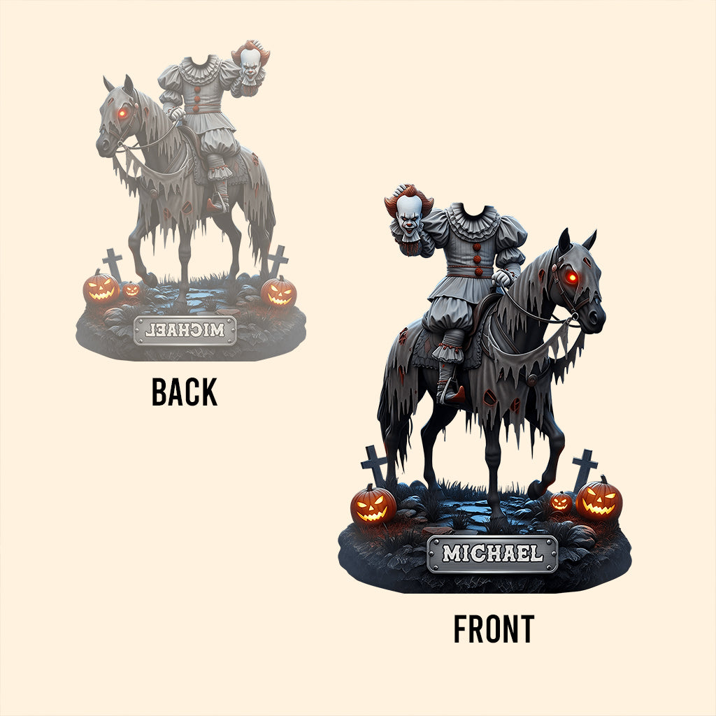 Horror Headless Knight - Personalized Horror Character Custom Shaped Acrylic Plaque