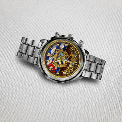 Proud Cuba - Personalized Expats Hand Watch