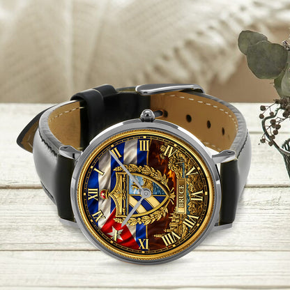 Proud Cuba - Personalized Expats Hand Watch