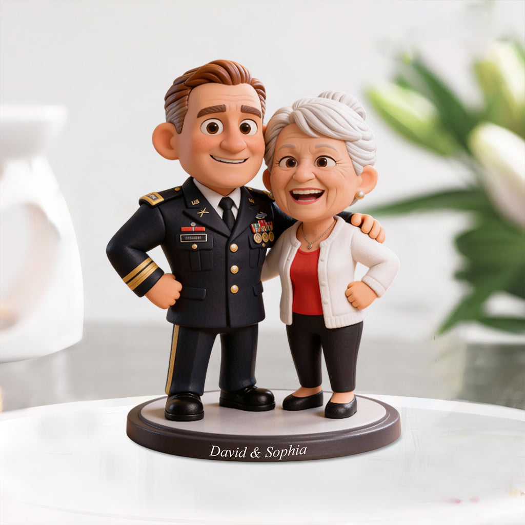 Couple Gift - Personalized Couple Custom Shaped Acrylic Plaque