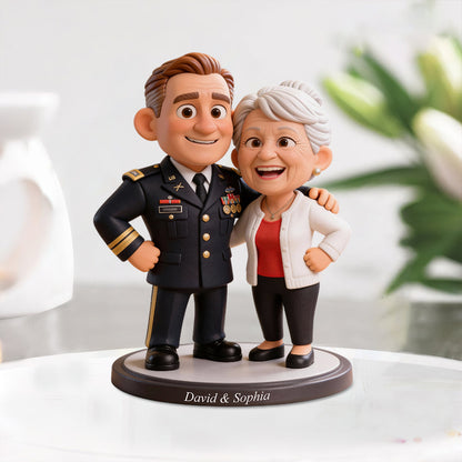 Couple Gift - Personalized Couple Custom Shaped Acrylic Plaque