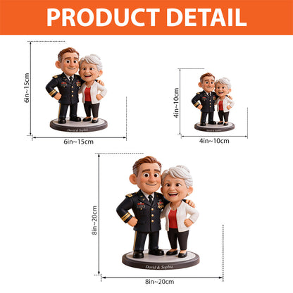 Couple Gift - Personalized Couple Custom Shaped Acrylic Plaque