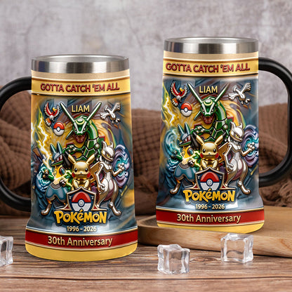 Monster Trainer Adventure - Personalized Monster Trainer Beer Stein