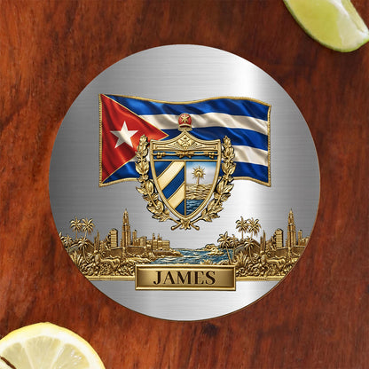 Proud Cuba - Personalized Expats Whiskey Decanter Set