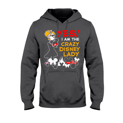 I'm The Crazy Magic Lady Mouse T-shirt and Hoodie 112021