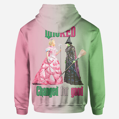 Changed For Good - Personalized Witch All Over Shirt