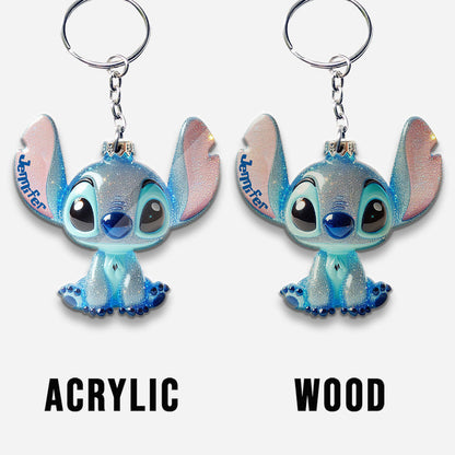 Ohana Means Family - Personalized Ohana Keychain