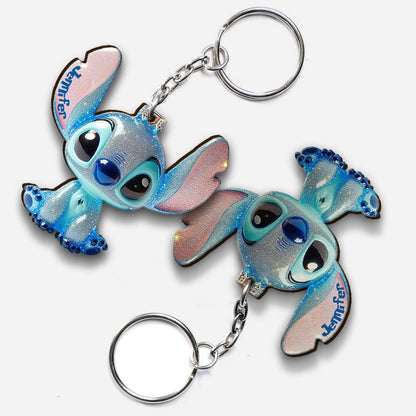 Ohana Means Family - Personalized Ohana Keychain