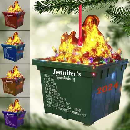 Cluster - Personalized Colleague Ornament