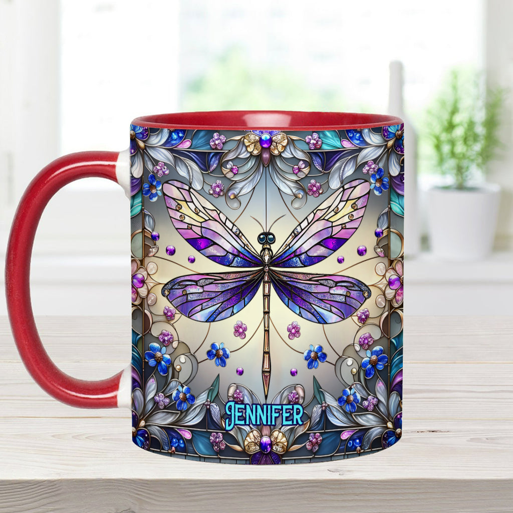 Green Lady - Personalized Gardening Accent Mug