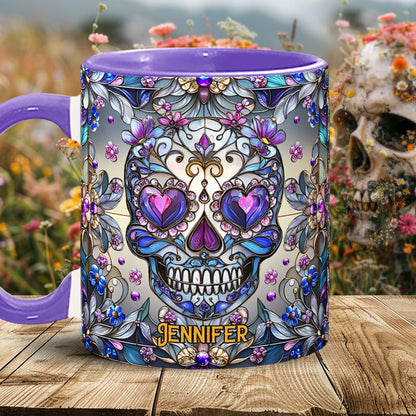 Love Skulls - Personalized Skull Accent Mug