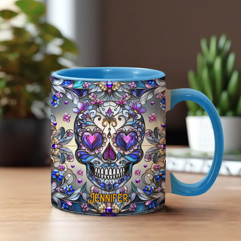 Love Skulls - Personalized Skull Accent Mug