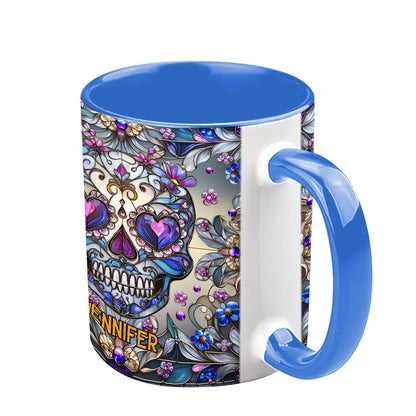 Love Skulls - Personalized Skull Accent Mug