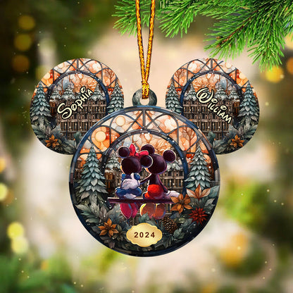 You & Me This Christmas - Personalized Mouse Ornament