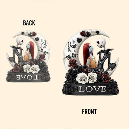 Til Death Do Us Part - Personalized Nightmare Custom Shaped Acrylic Plaque