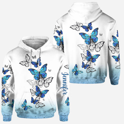 Love Butterflies - Personalized Butterfly Hoodie and Leggings