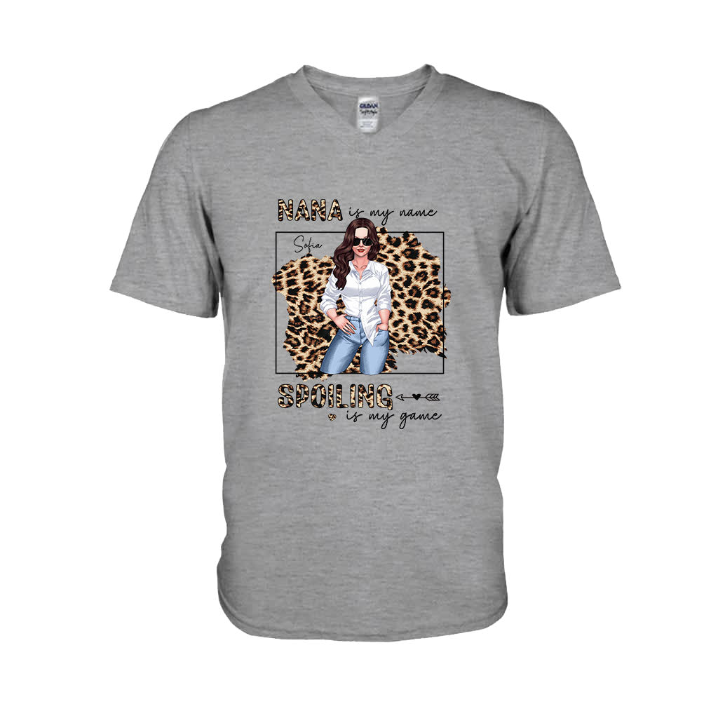 Nana Is My Name - Personalized Grandma T-shirt and Hoodie