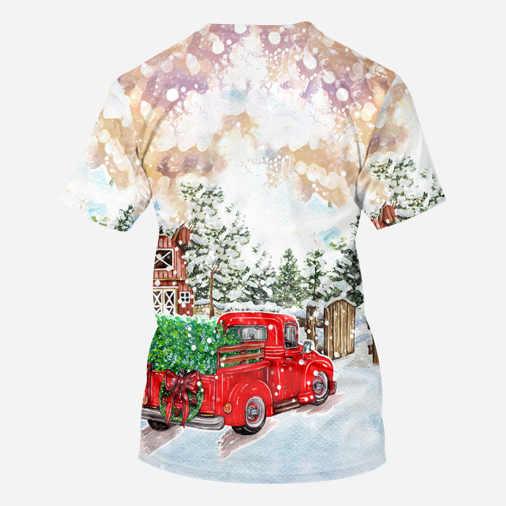 Christmas Movie Watching - Personalized All Over Shirt