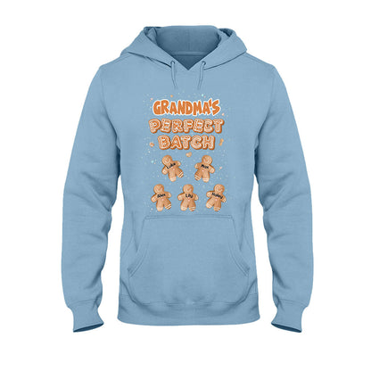 Grandma’s Perfect Batch - Personalized Christmas Grandma T-shirt and Hoodie