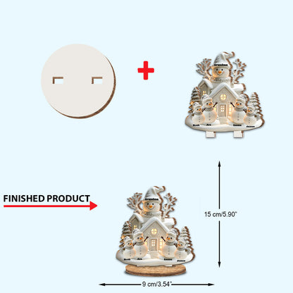 Love Being A Grandma - Personalized Grandma Freestanding Wood Plaque