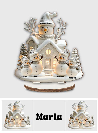 Love Being A Grandma - Personalized Grandma Freestanding Wood Plaque