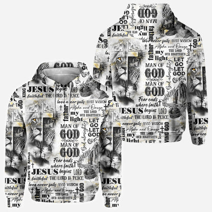 Man Of God - Personalized Christian All Over Shirt