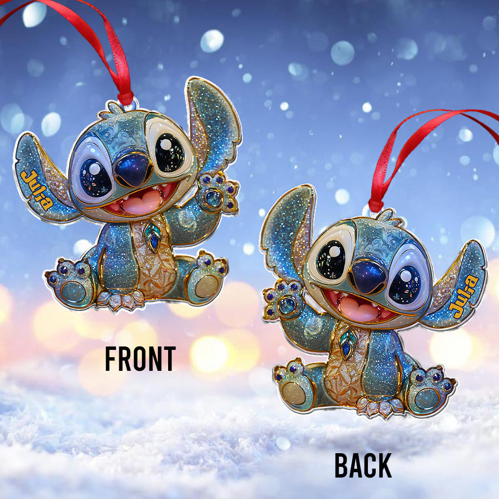Blue Joy - Personalized Ohana Ornament