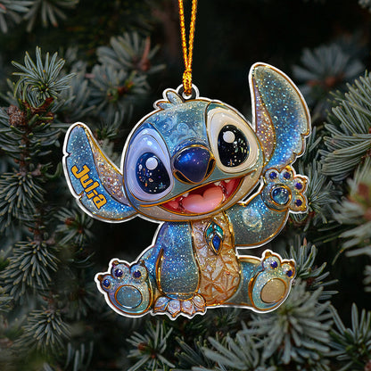 Blue Joy - Personalized Ohana Ornament