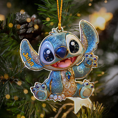 Blue Joy - Personalized Ohana Ornament