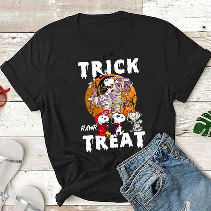 Trick Rawr Treat T-shirt and Hoodie 0823
