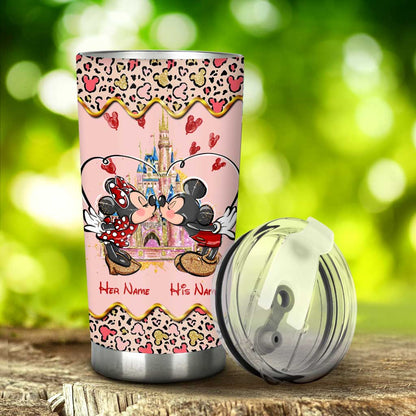 You And Me Forever And Always - Personalized Couple Mouse Tumbler